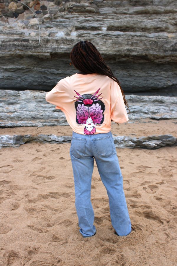Geisha apicot T-shirt – Image 4