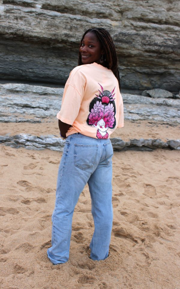 Geisha apicot T-shirt – Image 2