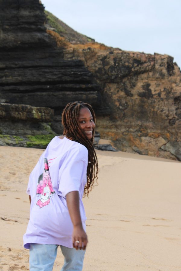 Geisha purple t-shirt – Image 5