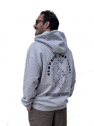Grey panther Hoodie